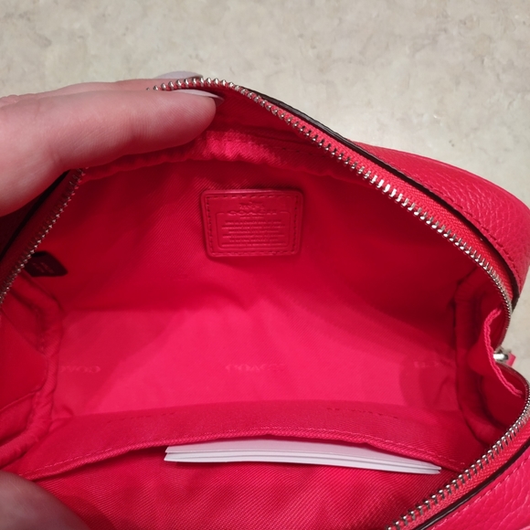 Coach Bags Coach Leather Cosmetic Bag F65539 Poshmark